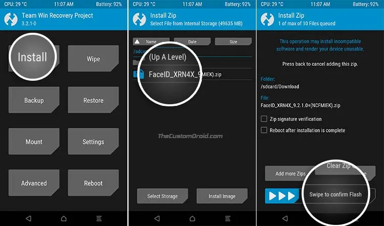 Enable Face Unlock on Redmi Note 4 - Screenshot 2