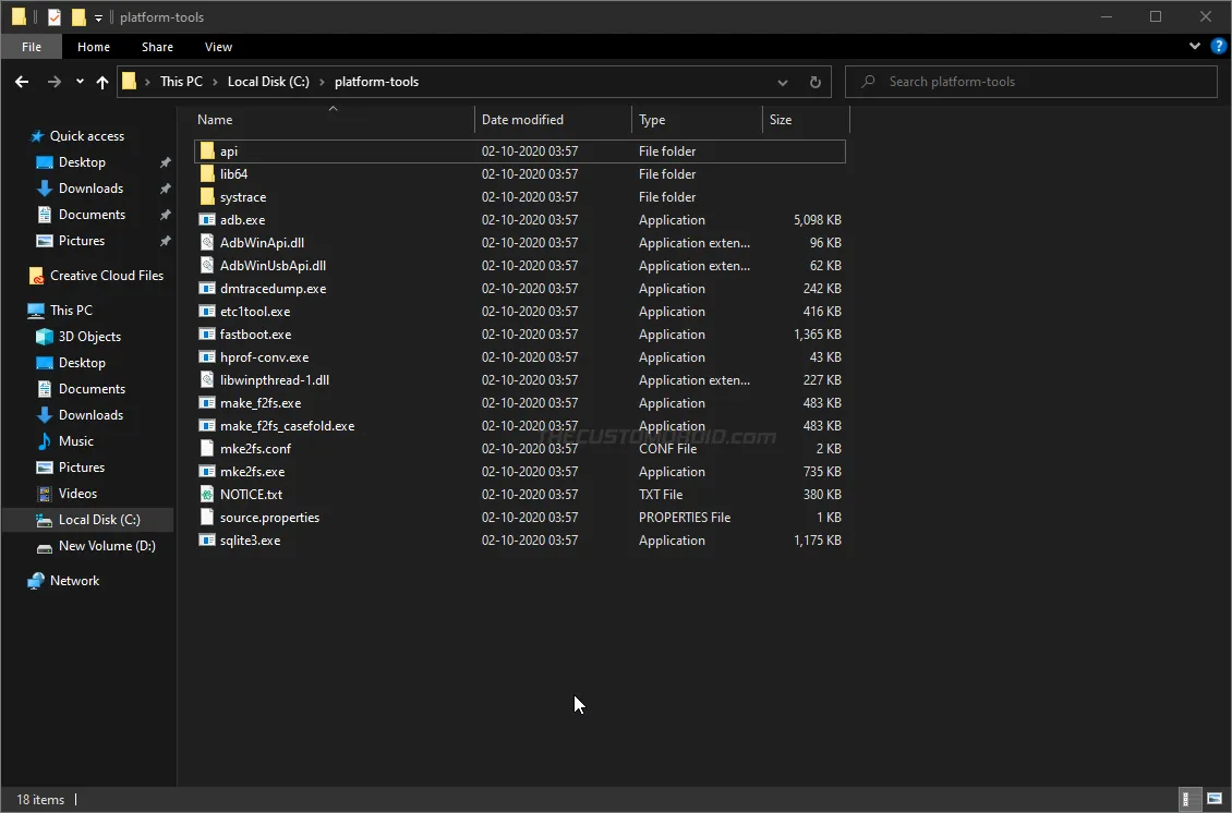 Install ADB on your Computer