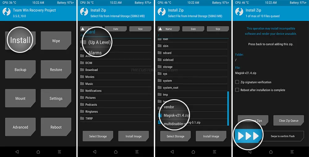 Flash Magisk to root Snapdragon Galaxy S20