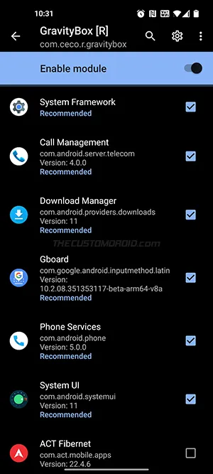 LSPosed comes with Module Scope feature