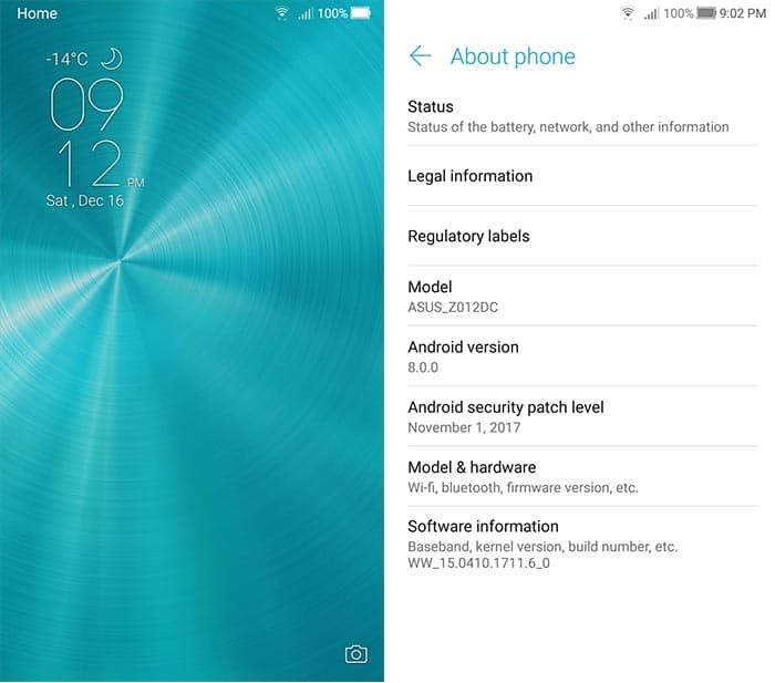 Install Android 8 0 Oreo Beta On Asus Zenfone 3 Ze552kl Zenui 4 0