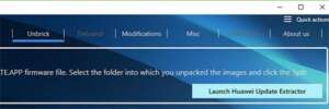 Как пользоваться huawei update extractor