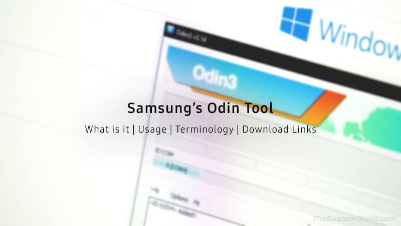 [Download] Samsung’s Odin Flash Tool for Windows