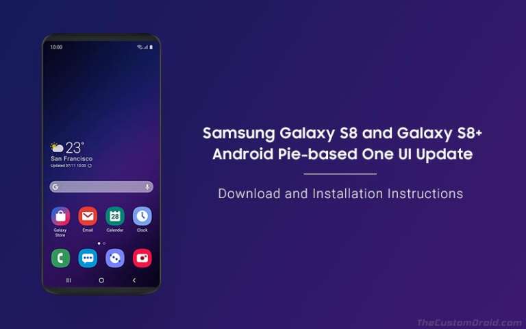 galaxy s8 one ui